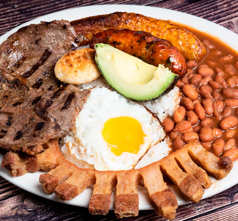 Datos curiosos de la bandeja paisa Datos curiosos de la bandeja paisa