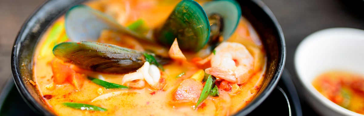 sopa de langostinas de la región pacifica sopa de langostinas de la región pacifica