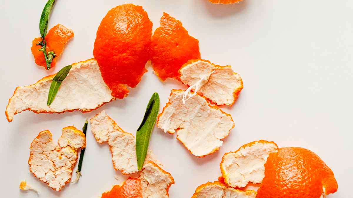 Cómo aprovechar las cáscaras de mandarina Cómo aprovechar las cáscaras de mandarina