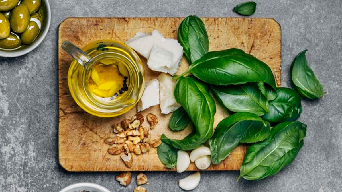Ingredientes con albahaca Ingredientes con albahaca