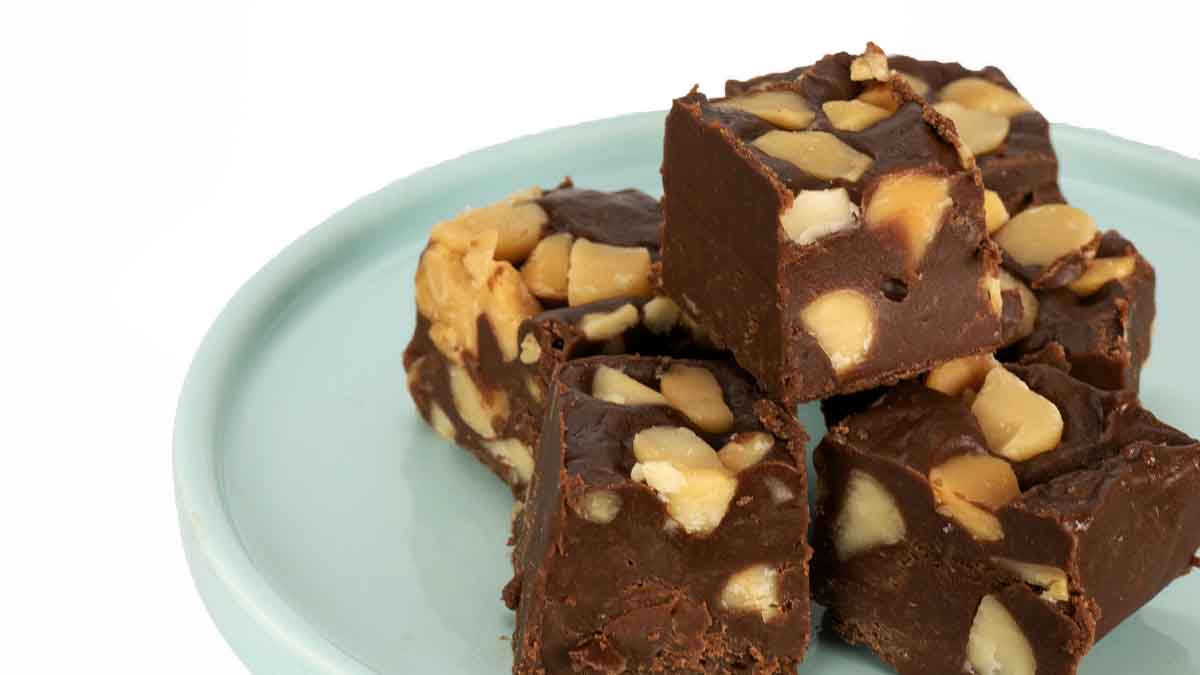 Brownies con frutos secos. Brownies con frutos secos.