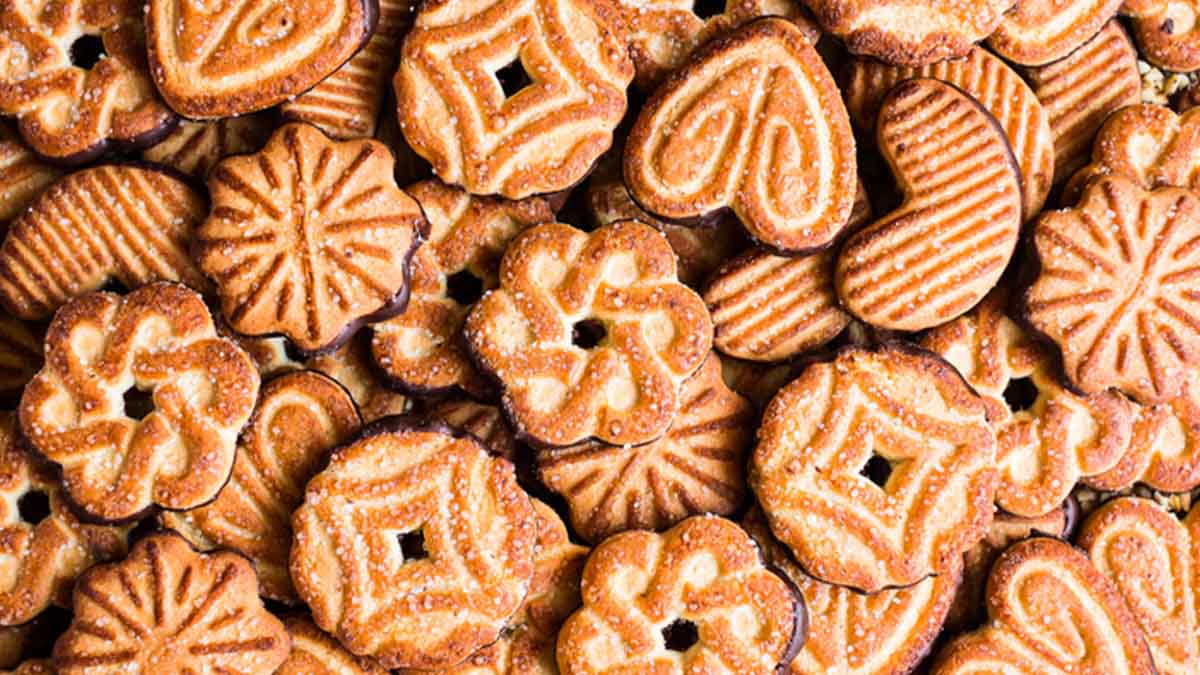 Galletas de mantequilla de diferentes formas Galletas de mantequilla de diferentes formas
