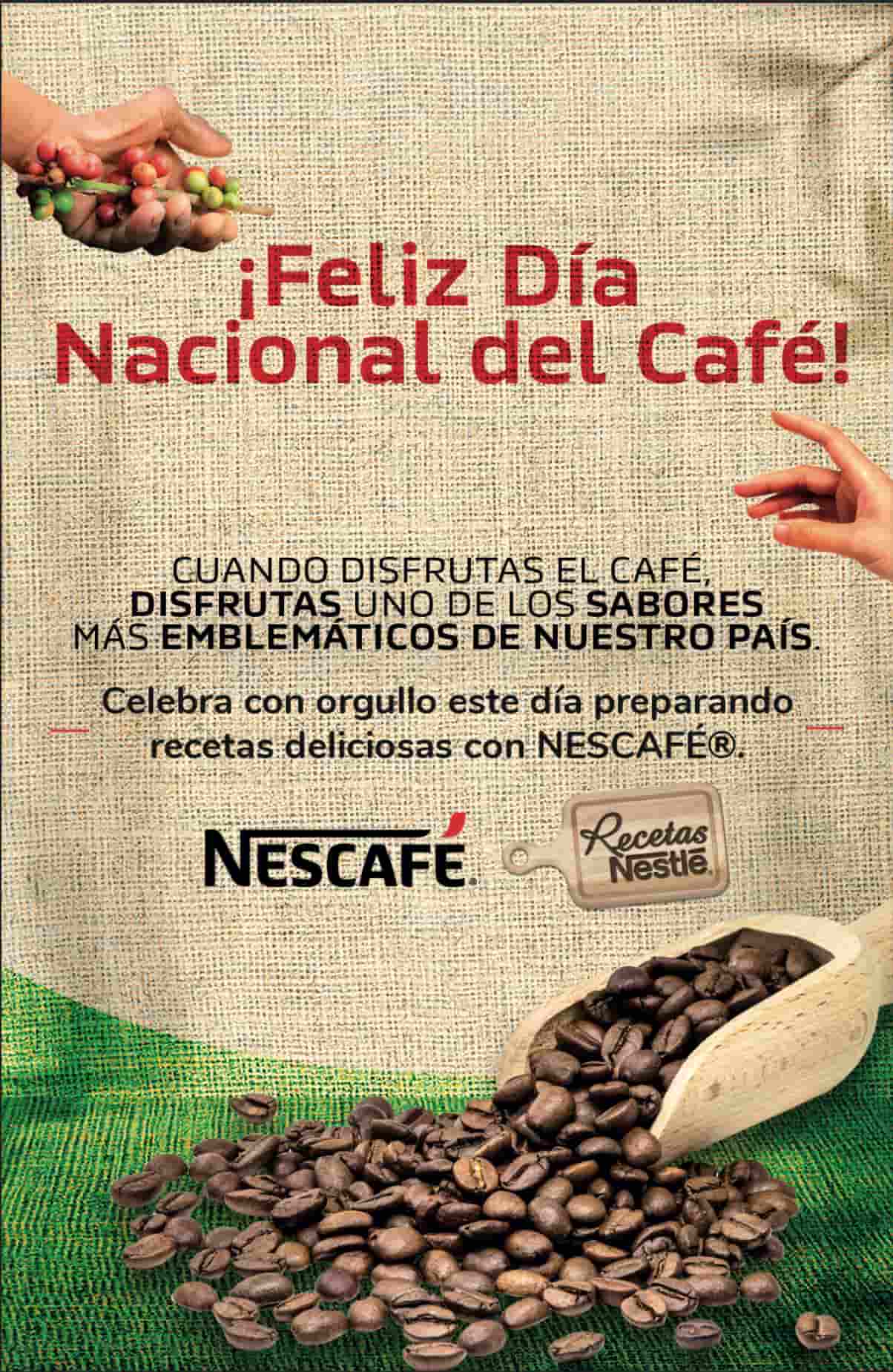 Recipe Recetario Día Nacional del Café Card Image