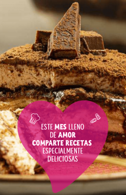 Recipe Recetas Amor y Amistad Card Image