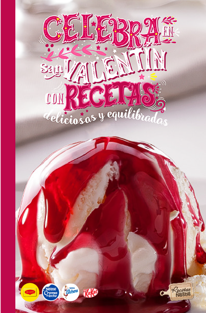 Recipe Recetario San Valentín Card Image