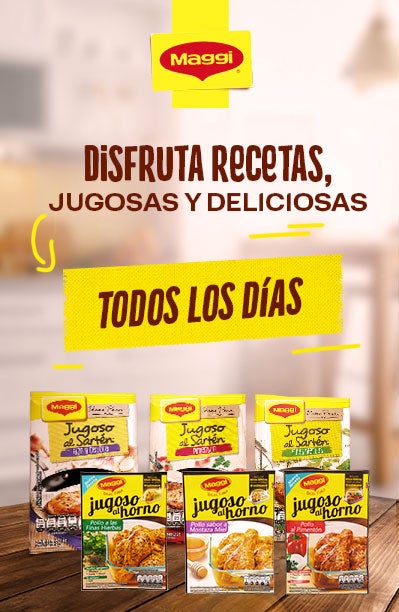 Recipe Recetas jugosas y deliciosas Maggi® Card Image