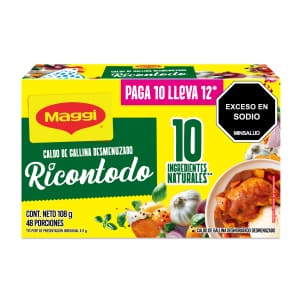 Ricontodo Caldo De Gallina Desmenuzado