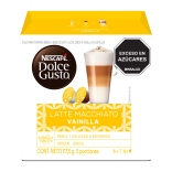 Cápsulas de Café NESCAFÉ® DOLCE GUSTO® Latte Macchiato Vainilla