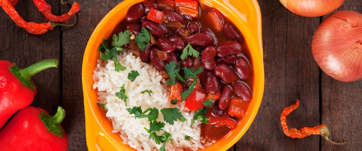 deliciosa frijolada paisa