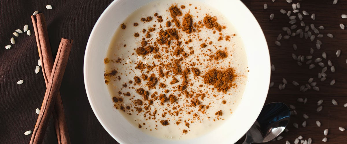 Receta tradicional de arroz con leche