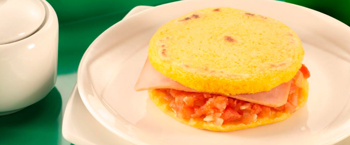 arepa colombiana valluna