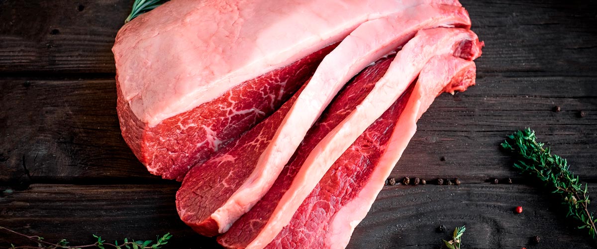 pecho cortes de carne de res 