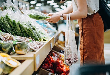 Ahorrar tiempo comprando con lista de supermercado 