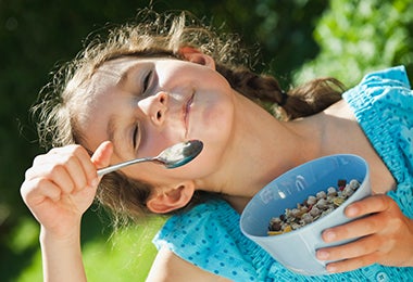 Los cereales contribuyen a una alimentación balanceada. 