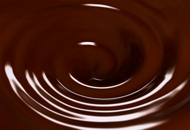 Mezcla de chocolate hecha con la técnica culinaria de batido.