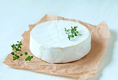 Camembert para incluir en una tabla de quesos  