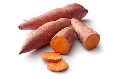 Camote, alimento que es tubérculo de la región