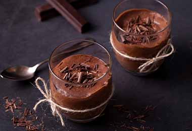 Mousse de chocolate 