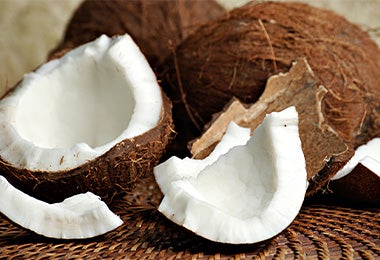 Coco fruto de palmera