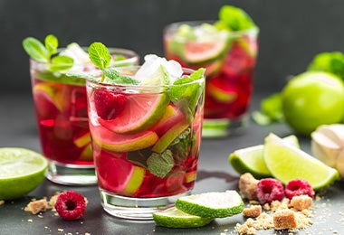  Cóctel rojo para vampiros bebidas de Halloween 
