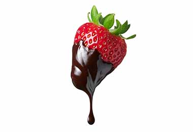 Conservar fresas con chocolate  