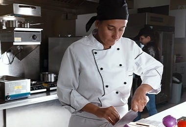 Inés María, chef ejecutivo Nestlé® Professional 