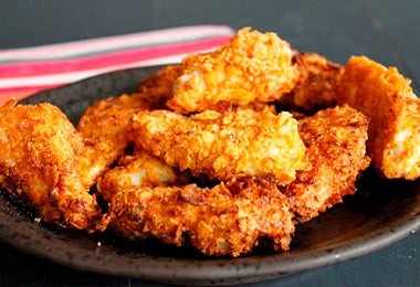 Pollo japonés empanizado