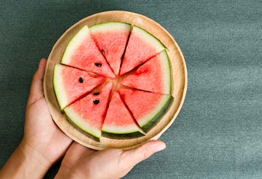 La sandía es una fruta tropical