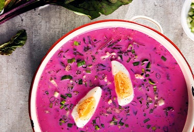 Gazpacho de remolacha, variantes gazpacho de salmón