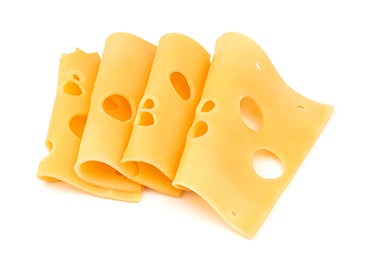 Lonchitas de cheddar para tabla de quesos