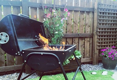 Termómetro de cocina alcanzar temperatura ideal en alimentos a la parrilla