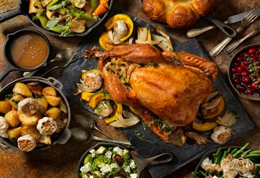Termómetro de cocina para conocer temperatura en pavos enteros