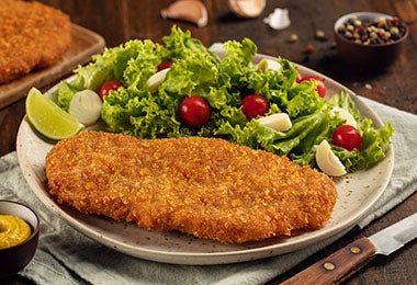 Tipos de apanado pollo milanesa