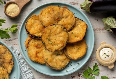 Tipos de apanado receta berenjenas apanadas