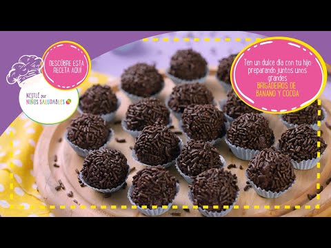 Receta de brigadeiros de banano y coco | Recetas Nestlé