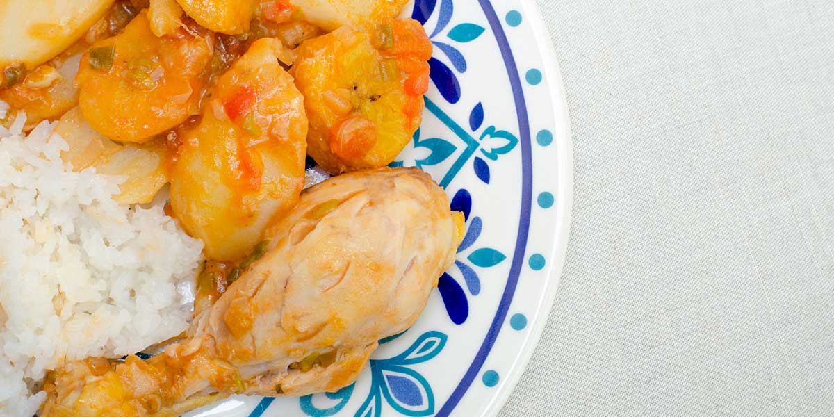 sudado de pollo