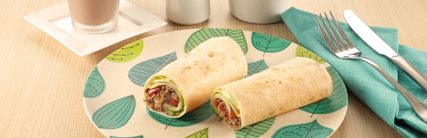 Wraps ropa vieja