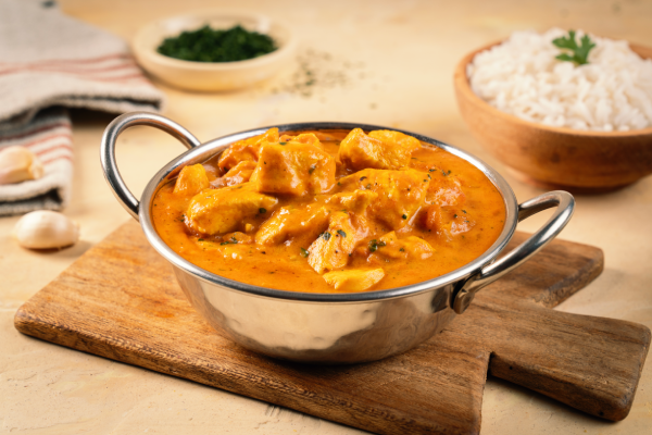 Curry de pollo