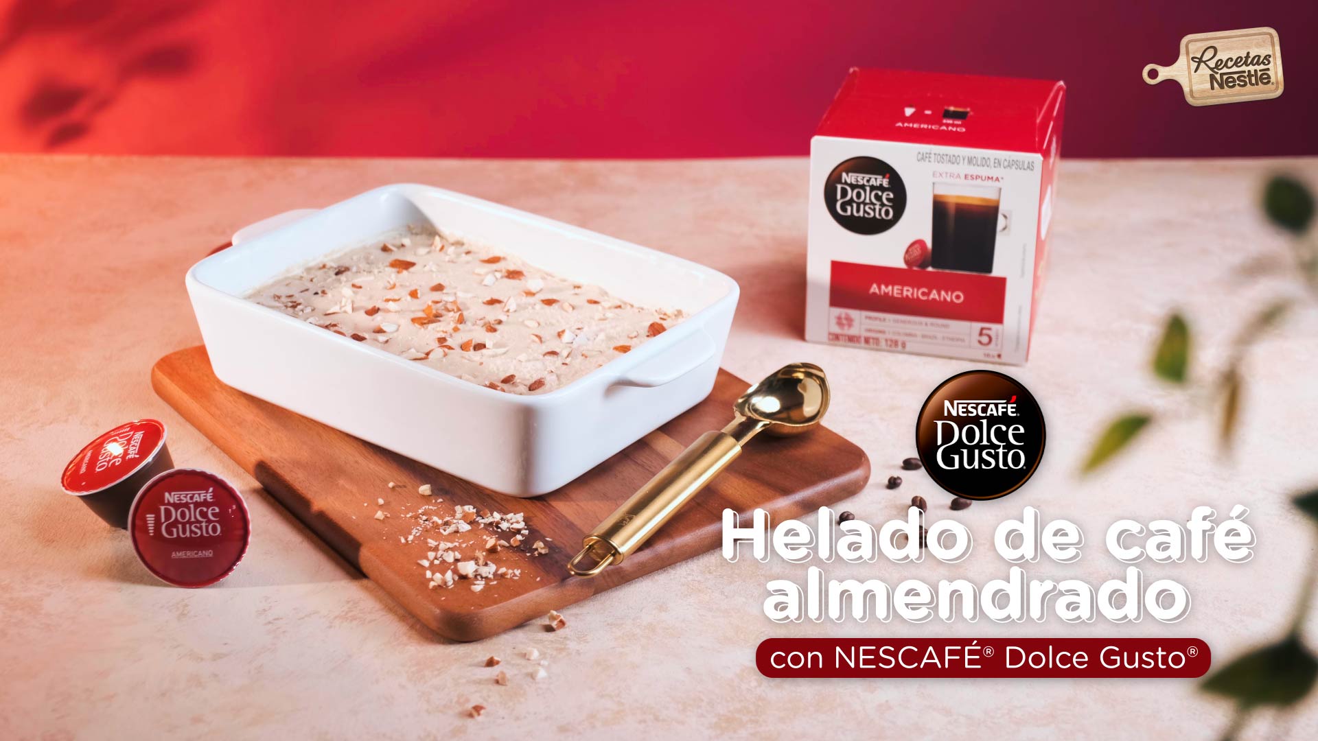 Helado de café almendrado con NESCAFÉ® Dolce Gusto® | Recetas Nestlé
