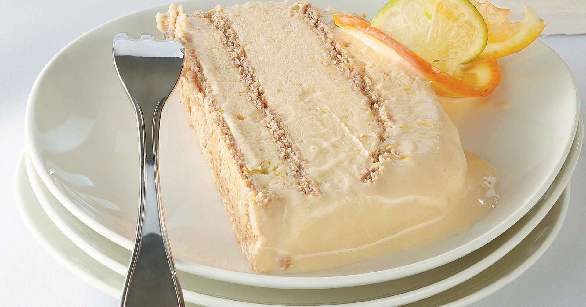 Torta Helada de Mandarina y Limón | Recetas Nestlé