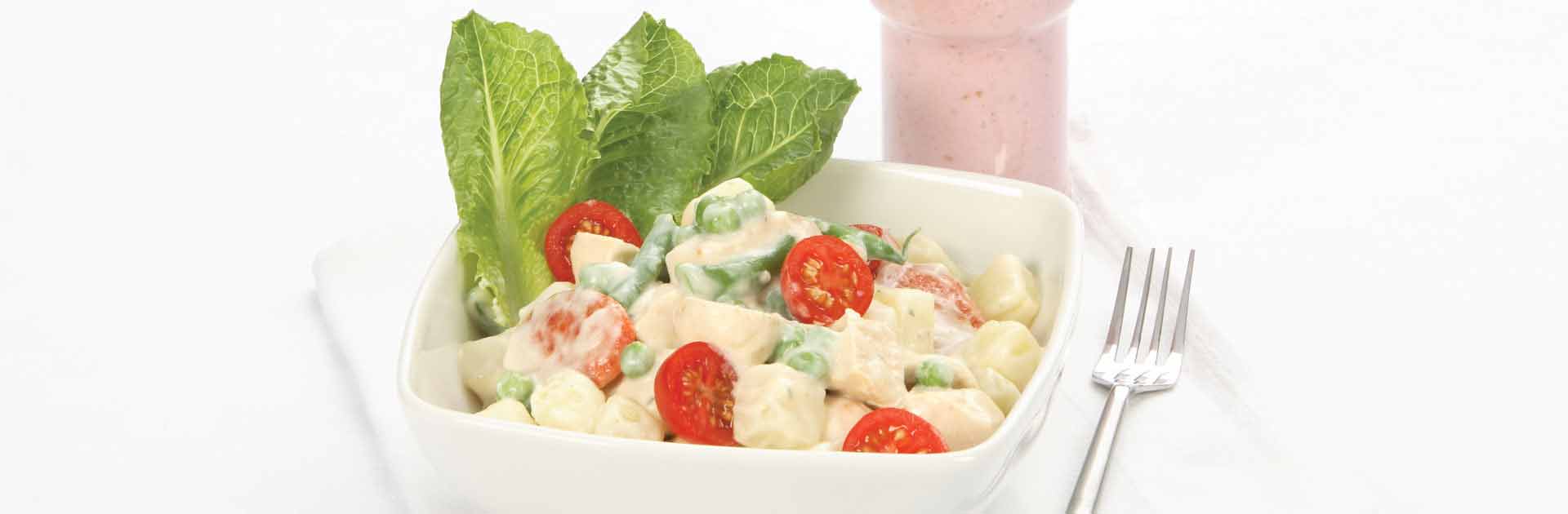 ENSALADA ESPECIAL CON SORBETE DE FRUTAS