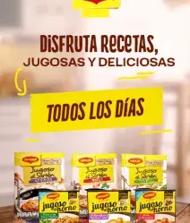 Recetas jugosas y deliciosas Maggi® Recetas jugosas y deliciosas Maggi®