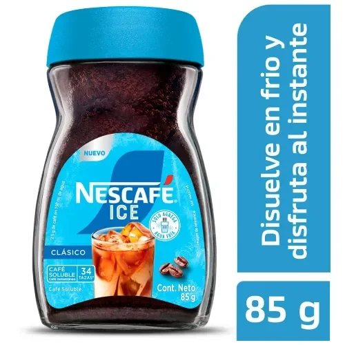 Imagen frontal del producto Café Nescafé ICE instantáneo x85g