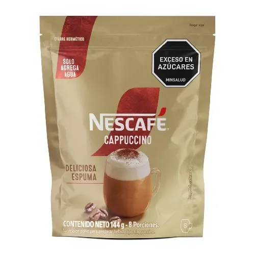 Imagen frontal del producto Café instantáneo NESCAFÉ Cappuccino x 144g