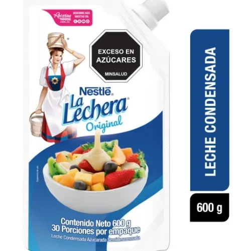 Imagen frontal del producto La Lechera en la versión 600g Doypack