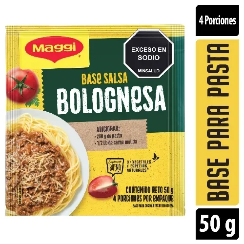 Imagen frontal del producto MAGGI Base Salsa Bolognesa 24x50g CO