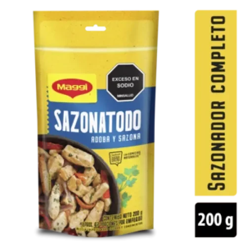 Imagen frontal del producto Sazonador MAGGI Sazonatodo x 200g