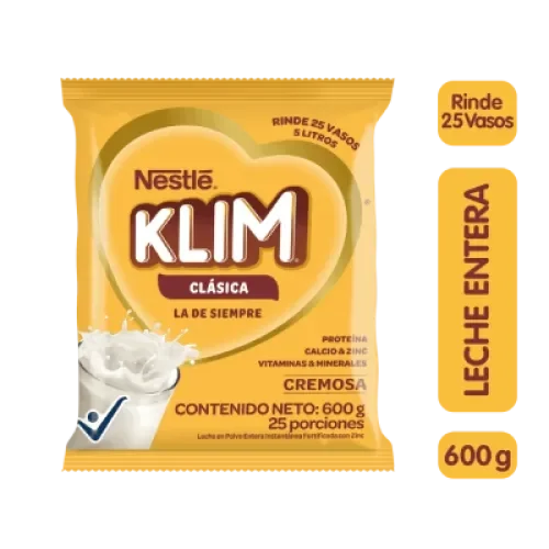 Leche en polvo KLIM Clásica x 600g