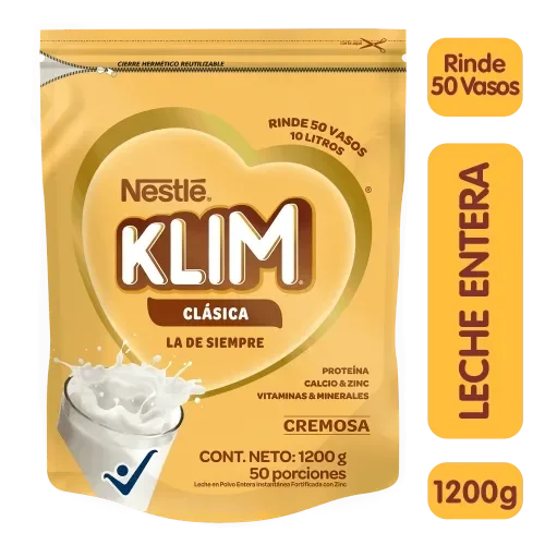 Leche en polvo KLIM Clásica x 1200g