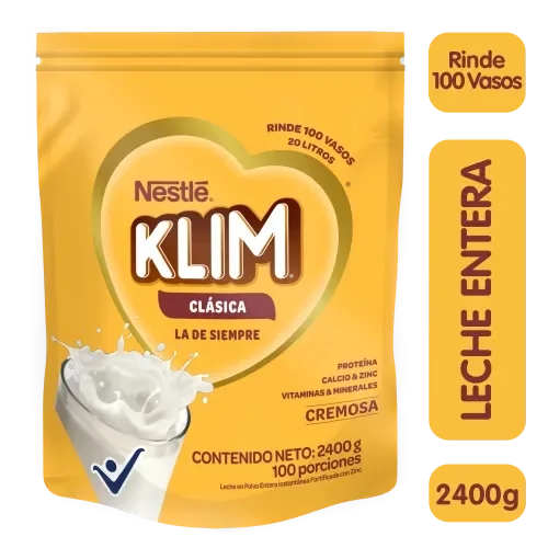 Leche en polvo KLIM Clásica x 2400g